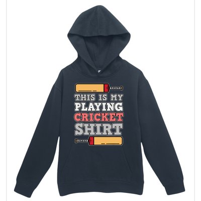 My Playing Cricket Sports Player Lover Team Coach Graphic Urban Pullover Hoodie