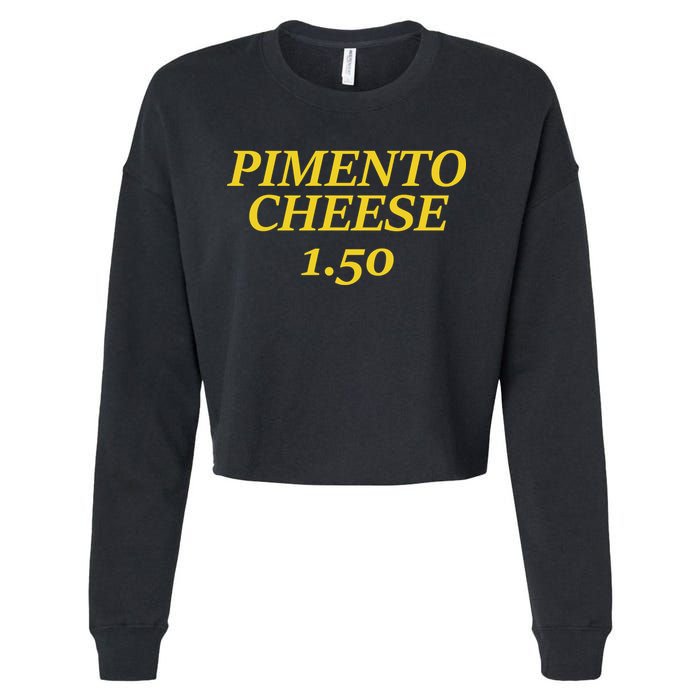 Masters Pimiento Cheese 1.50 Cropped Pullover Crew
