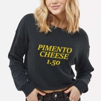 Masters Pimiento Cheese 1.50 Cropped Pullover Crew
