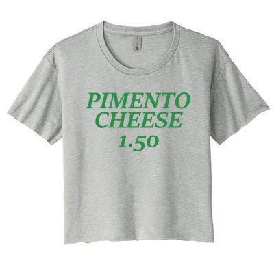 Masters Pimiento Cheese 1.50 Women's Crop Top Tee