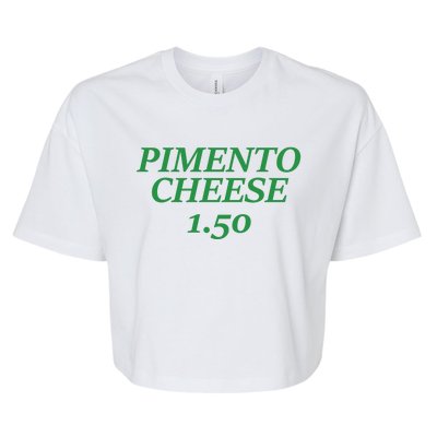 Masters Pimiento Cheese 1.50 Bella+Canvas Jersey Crop Tee