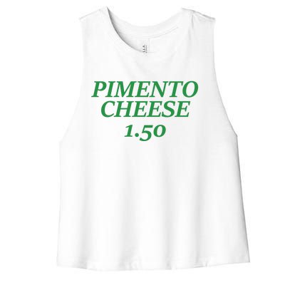 Masters Pimiento Cheese 1.50 Women's Racerback Cropped Tank