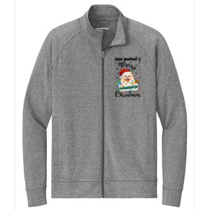 Merry Pomeranian Christmas Pomeranian Xmas Party Meaningful Gift Stretch Full-Zip Cadet Jacket