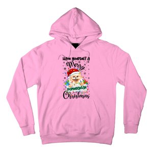 Merry Pomeranian Christmas Pomeranian Xmas Party Meaningful Gift Hoodie