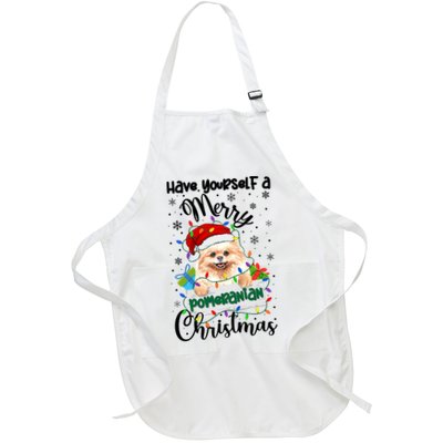 Merry Pomeranian Christmas Pomeranian Xmas Party Meaningful Gift Apron