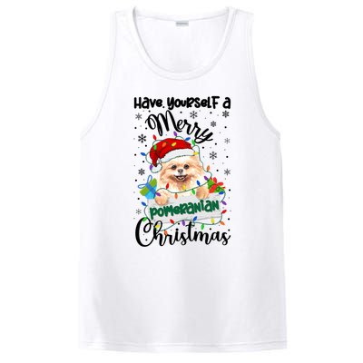 Merry Pomeranian Christmas Pomeranian Xmas Party Meaningful Gift PosiCharge Competitor Tank