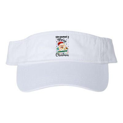 Merry Pomeranian Christmas Pomeranian Xmas Party Meaningful Gift Visor