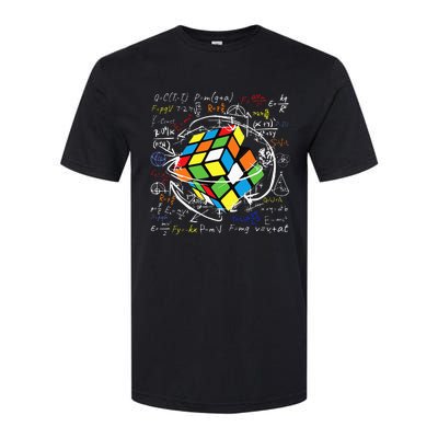 Melting Puzzle Cube Speed Cuber Physics Math Game 80s Retro Softstyle CVC T-Shirt