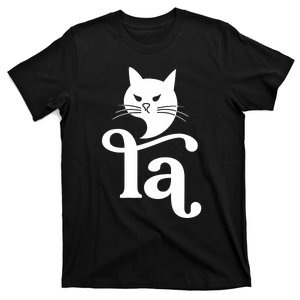 Madam President Comma La Cat Lady Kamala Funny Cat Ladies T-Shirt