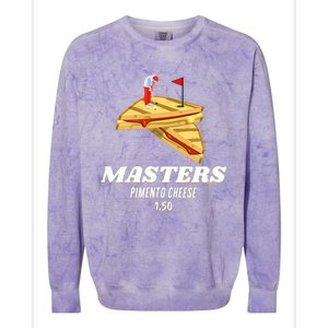 masters pimento cheese sandwich Tiger Golf Majors Colorblast Crewneck Sweatshirt