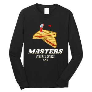 masters pimento cheese sandwich Tiger Golf Majors Long Sleeve Shirt