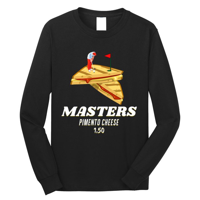 masters pimento cheese sandwich Tiger Golf Majors Long Sleeve Shirt