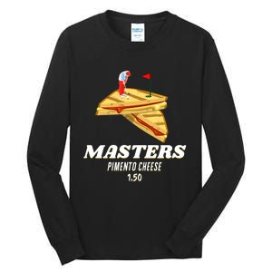 masters pimento cheese sandwich Tiger Golf Majors Tall Long Sleeve T-Shirt