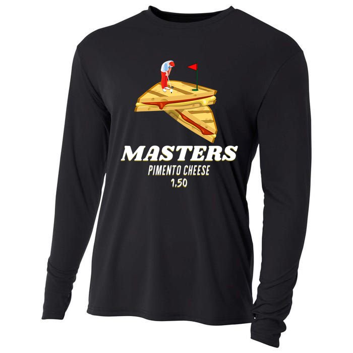 masters pimento cheese sandwich Tiger Golf Majors Cooling Performance Long Sleeve Crew