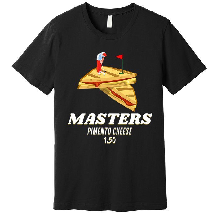 masters pimento cheese sandwich Tiger Golf Majors Premium T-Shirt