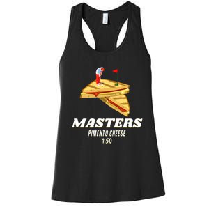 masters pimento cheese sandwich Tiger Golf Majors Women's Racerback Tank