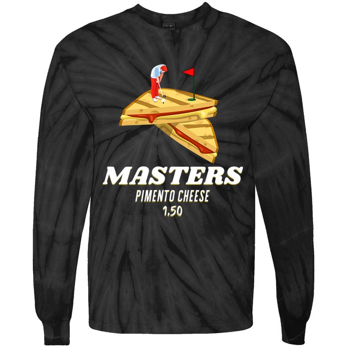 masters pimento cheese sandwich Tiger Golf Majors Tie-Dye Long Sleeve Shirt