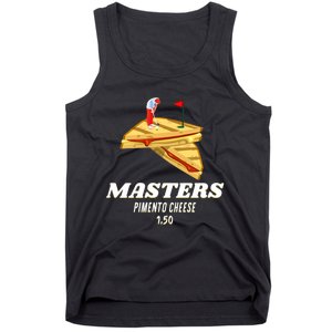 masters pimento cheese sandwich Tiger Golf Majors Tank Top