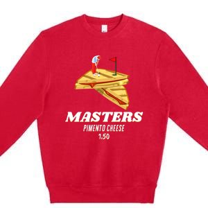 masters pimento cheese sandwich Tiger Golf Majors Premium Crewneck Sweatshirt