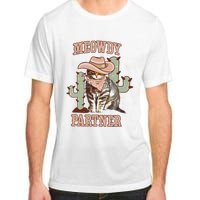 Meowdy Partner Cowboy Cat Western Country Adult ChromaSoft Performance T-Shirt