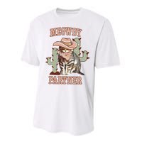 Meowdy Partner Cowboy Cat Western Country Performance Sprint T-Shirt