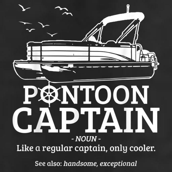 Mens Pontoon Captain Definition Funny Pontoon Boat Boating 15oz Campfire Ceramic Mug