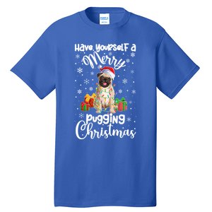 Merry Pugging Christmas Pug Xmas Party Pug Gift Tall T-Shirt