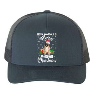 Merry Pugging Christmas Pug Xmas Party Pug Gift Yupoong Adult 5-Panel Trucker Hat