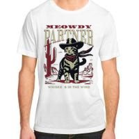 Meowdy Partner Cowboy Cat Vintage Cowboy Adult ChromaSoft Performance T-Shirt