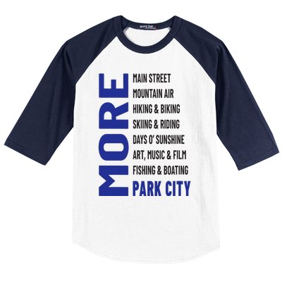 More Park City Baseball Sleeve Shirt