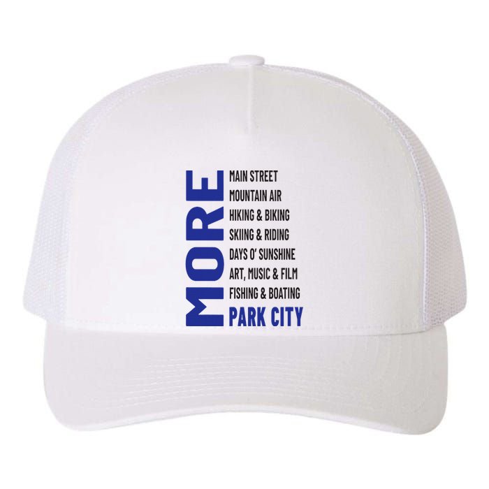 More Park City Yupoong Adult 5-Panel Trucker Hat