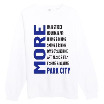 More Park City Premium Crewneck Sweatshirt