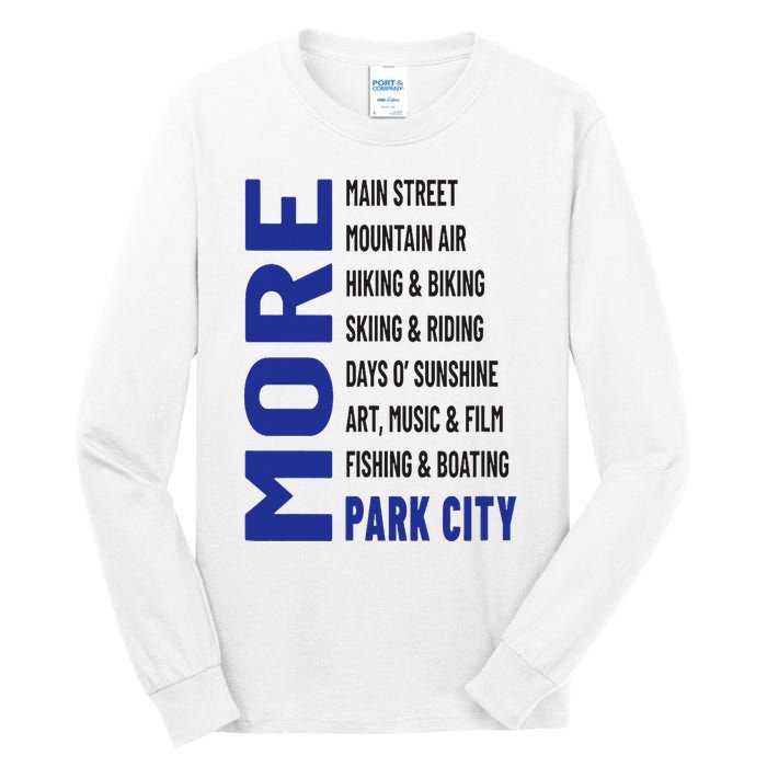 More Park City Tall Long Sleeve T-Shirt