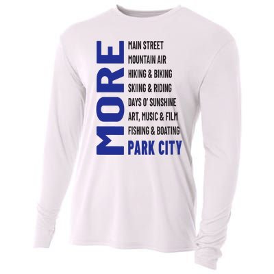 More Park City Cooling Performance Long Sleeve Crew