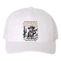 Meowdy Partner Cowboy Cat Vintage Yupoong Adult 5-Panel Trucker Hat