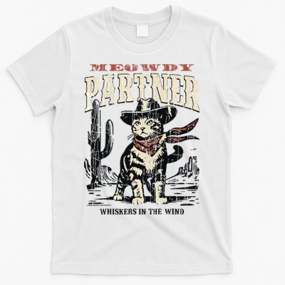 Meowdy Partner Cowboy Cat Vintage T-Shirt