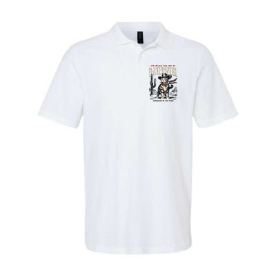 Meowdy Partner Cowboy Cat Vintage Polo
