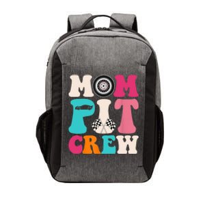 Mom Pit Crew Race Car Birthday Party Racing Mothers Day Vector Backpack