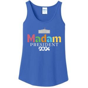 Madam President Colorful White House Gift Ladies Essential Tank