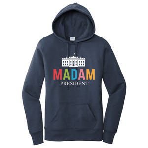 Madam President Colorful White House Leaders Gift Women's Pullover Hoodie