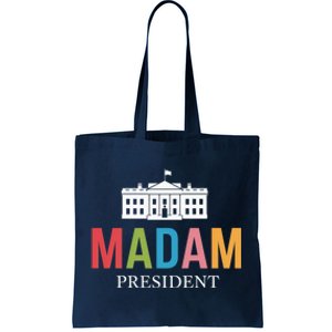 Madam President Colorful White House Leaders Gift Tote Bag