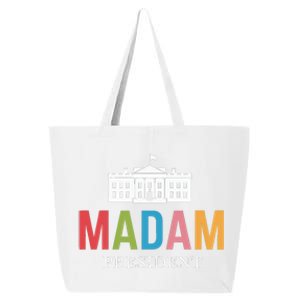 Madam President Colorful White House Leaders Gift 25L Jumbo Tote