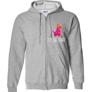 Mexican Pinata Cinco De Mayo Fiesta & Womens Party Full Zip Hoodie