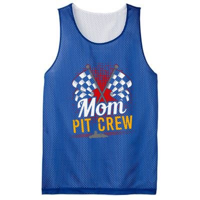 Mom Pit Crew Great Gift Pit Crew Gift Pit Crew Meaningful Gift Mesh Reversible Basketball Jersey Tank