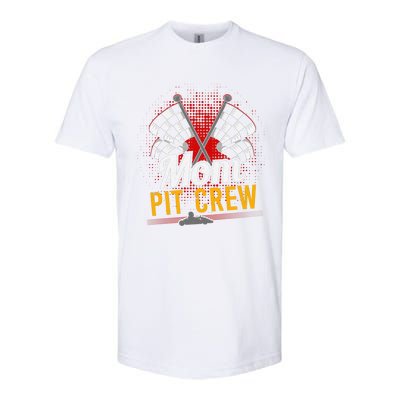 Mom Pit Crew Great Gift Pit Crew Gift Pit Crew Meaningful Gift Softstyle CVC T-Shirt