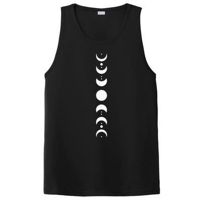 Moon Phase Cycle Phases Of The Moon Astronomy Stargazer PosiCharge Competitor Tank