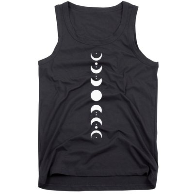 Moon Phase Cycle Phases Of The Moon Astronomy Stargazer Tank Top