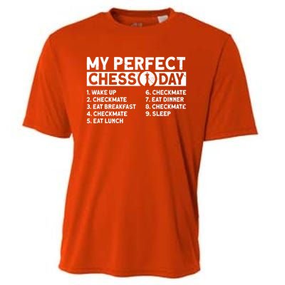 My Perfect Chess Day Gift Cooling Performance Crew T-Shirt