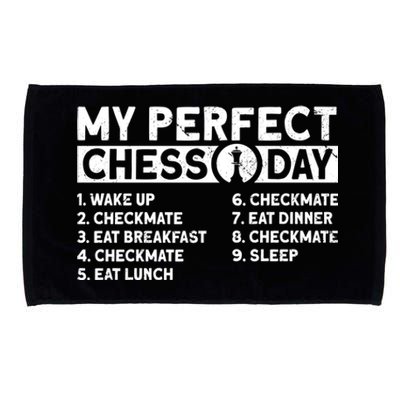 My Perfect Chess Day Gift Microfiber Hand Towel