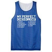 My Perfect Chess Day Gift Mesh Reversible Basketball Jersey Tank